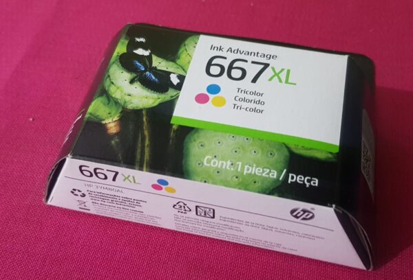 HP 667XL Original Color Ink